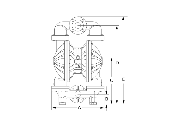 XPS830 Metal Dimensional Diagram