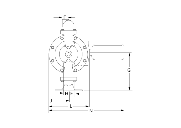 XPS820 Stainless Steel.1 Dimensional Diagram