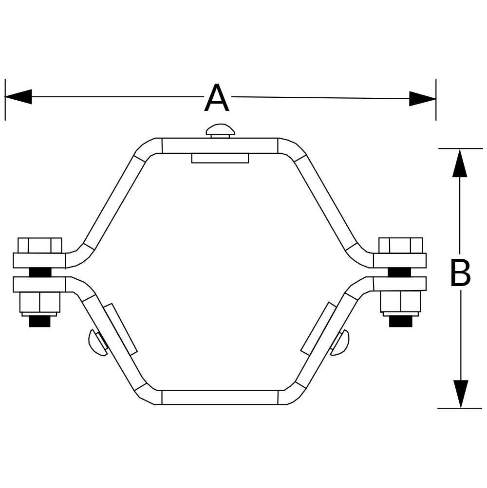 B24FCF Dimensional Diagram