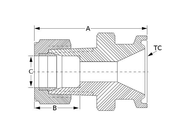 31-14CA Dimensional Diagram