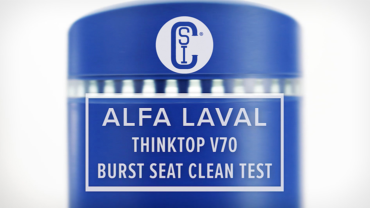 Alfa Laval ThinkTop V70 Burst Seat Clean