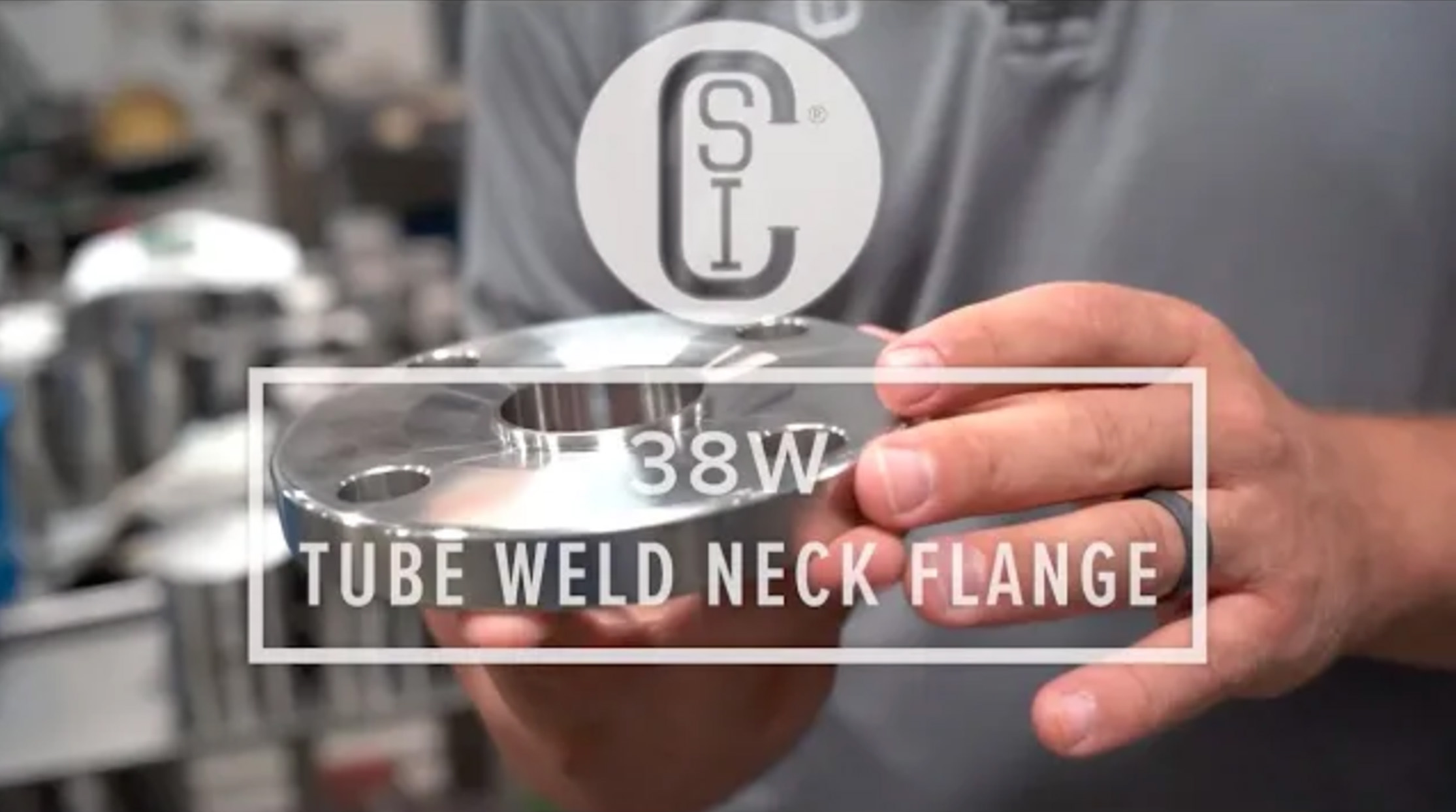 38W Tube Weld Neck Flange