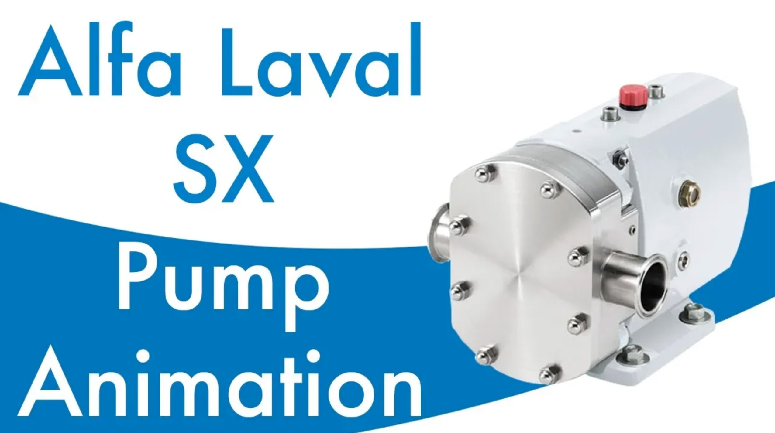 Alfa Laval SX Rotary Lobe Pump Animation