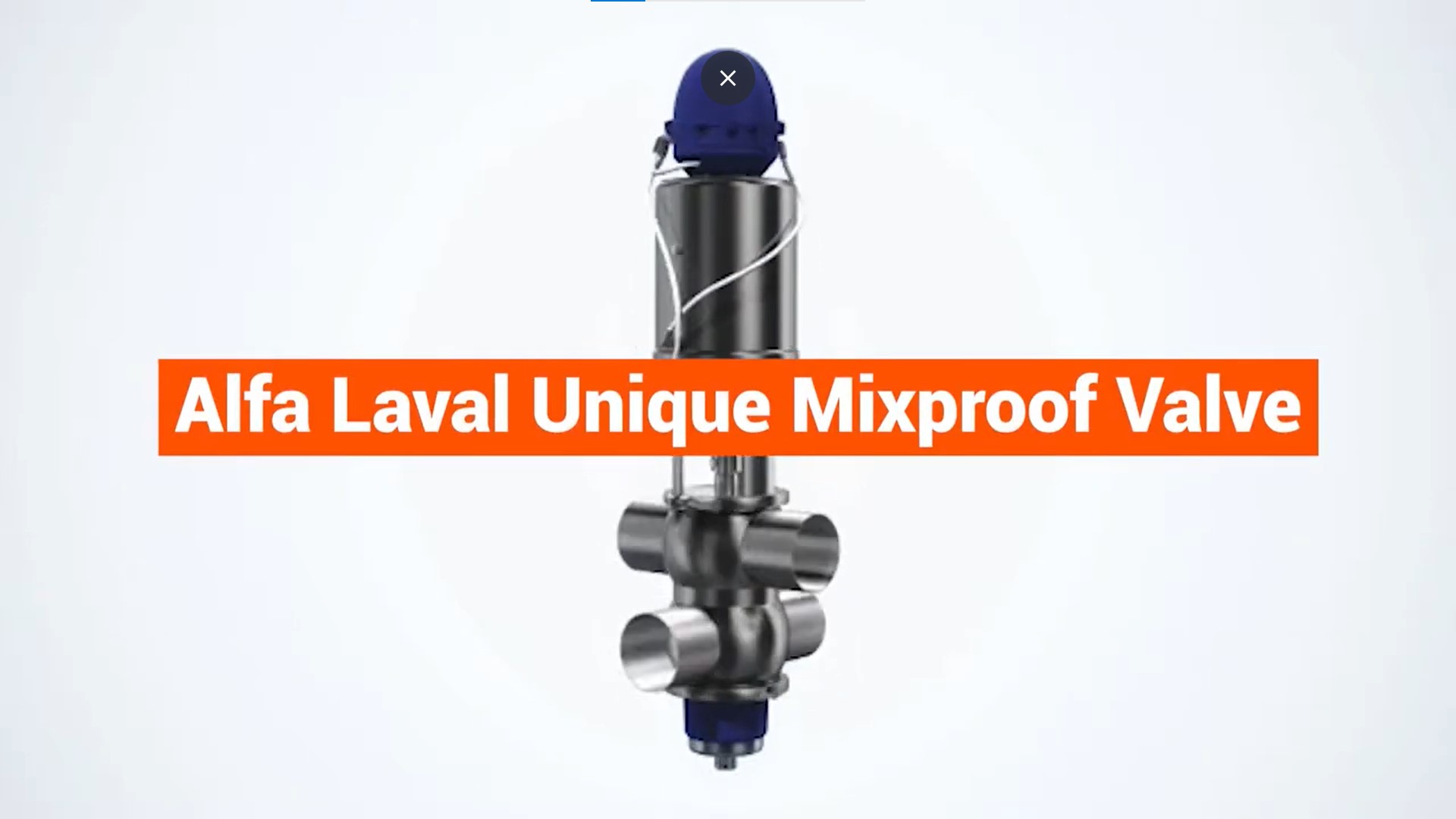 Alfa Laval Unique Mixproof Valve Animation