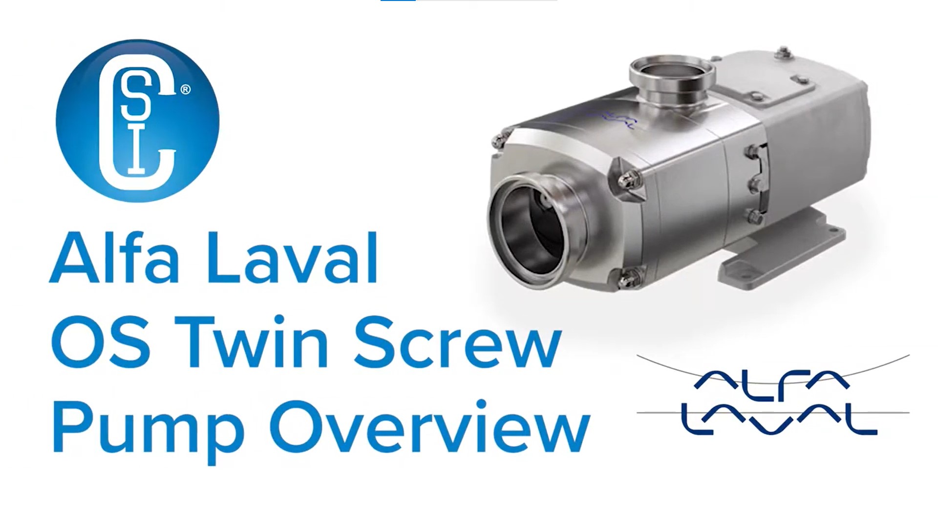 OS Twin Screw Pump Animation