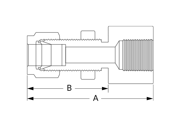 Superlok SBFC Dimensional Diagram
