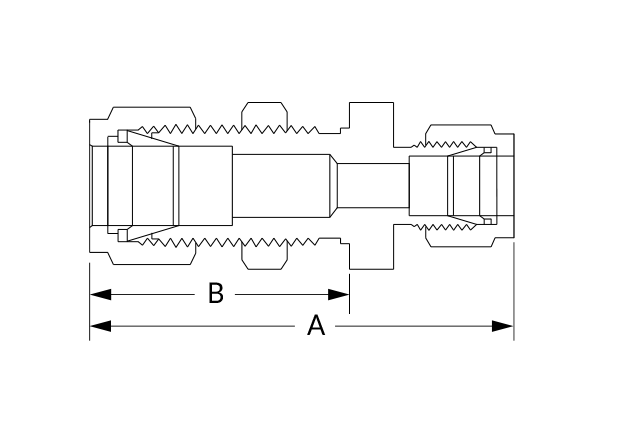 Superlok SBHRU Dimensional Diagram