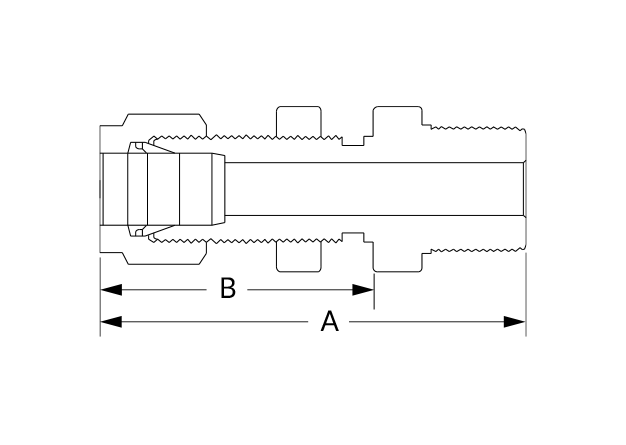 Superlok SBMC Dimensional Diagram