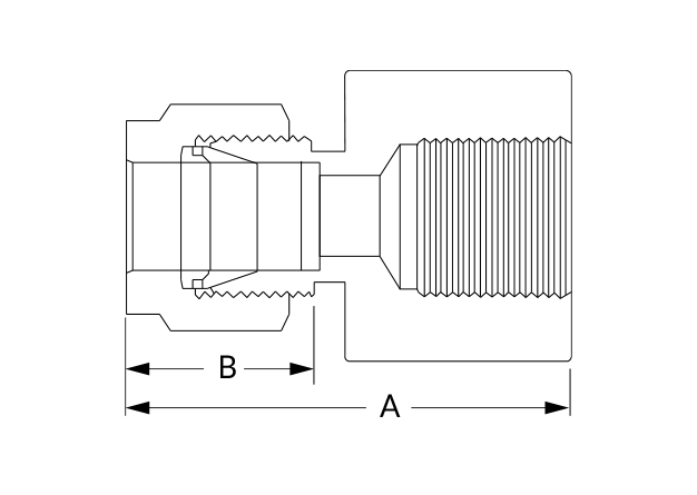 Superlok SFC Dimensional Diagram