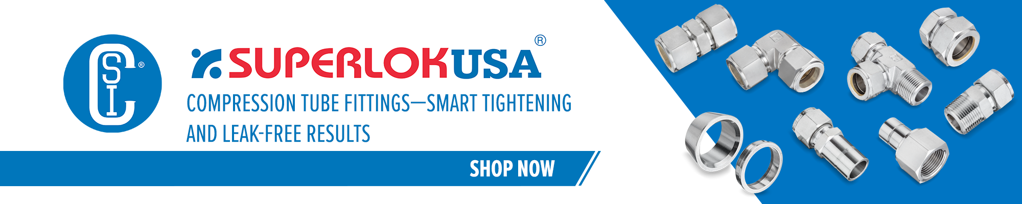 Superlok Compression Tube Fittings