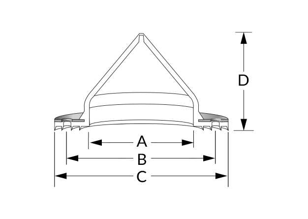PT 1-3 Standard Dimensional Diagram