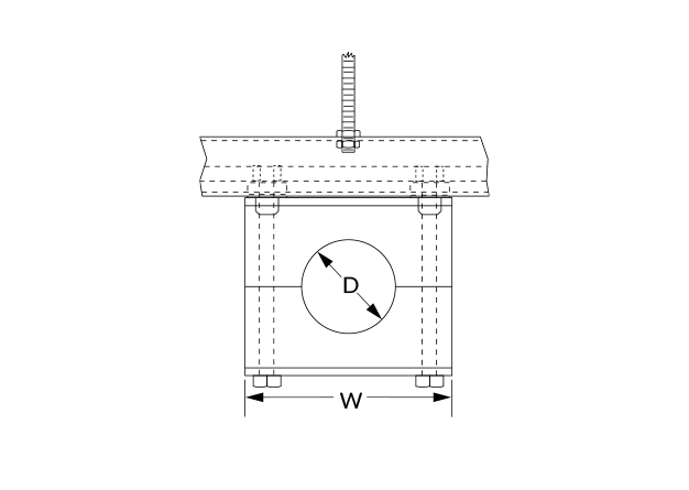 SB Unistrut Dimensional Diagram