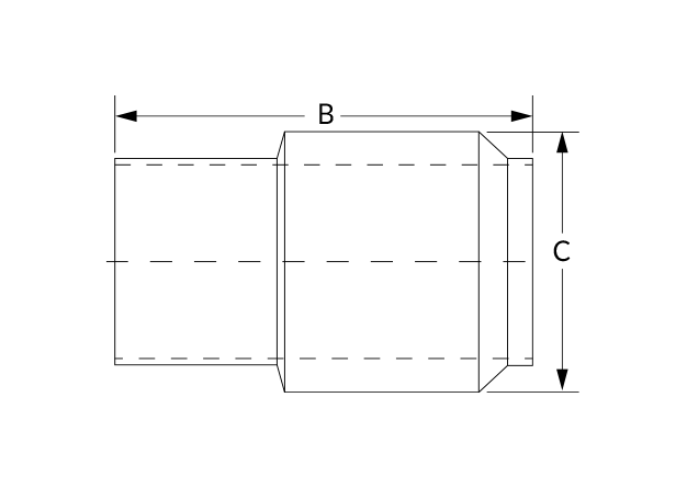 FVSPC-BW Dimensional Diagram