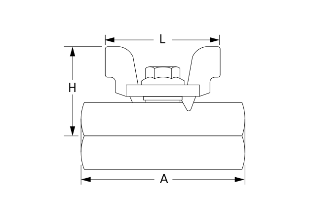 Superlok SBV210 Dimensional Diagram 2